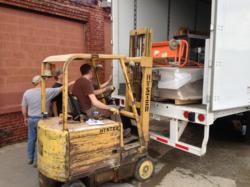 Loading First Millwork Elements for Delivery to Golden nugget Biloxi
